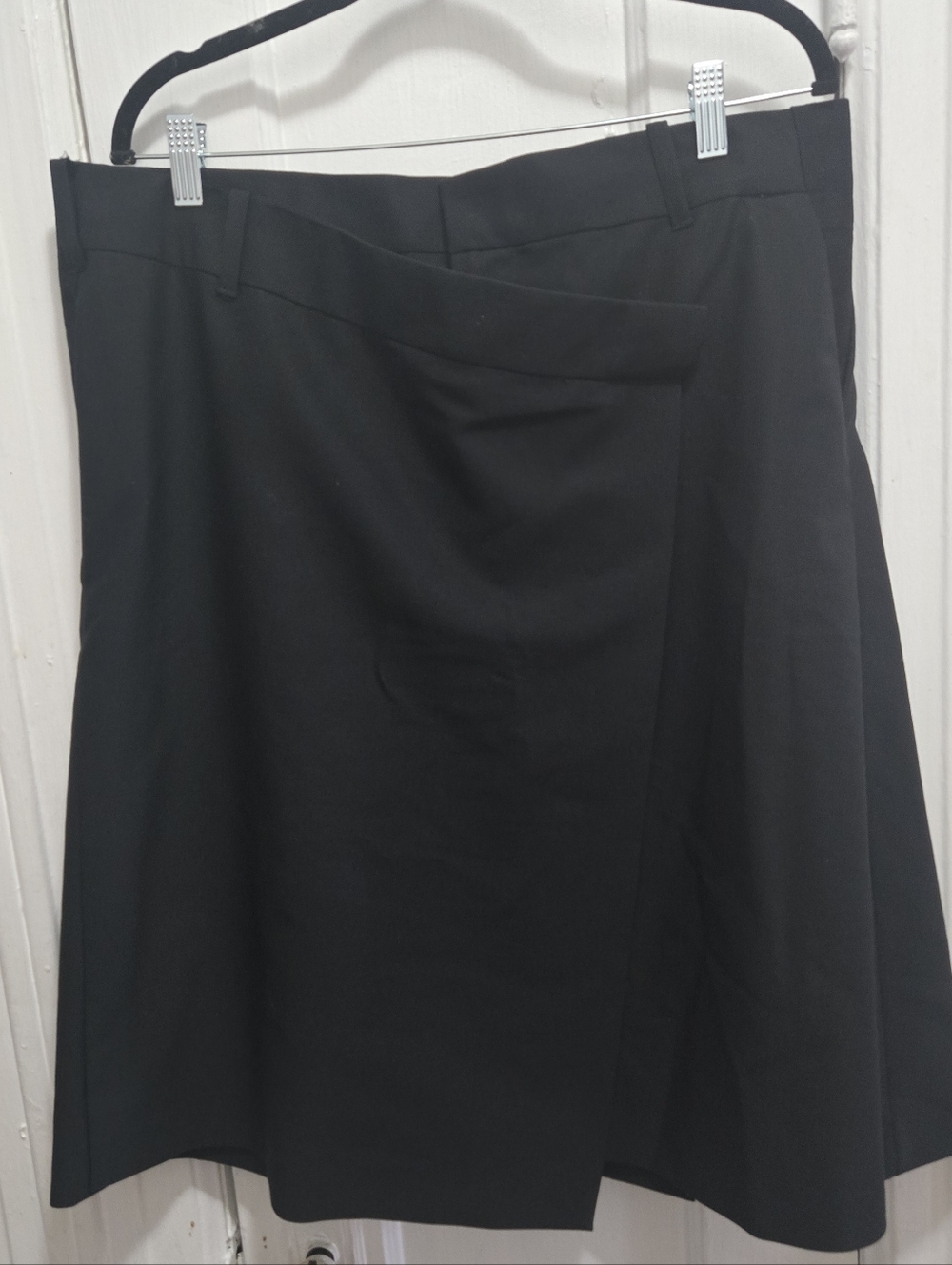 zara studio pleated wrap skirt sz xl